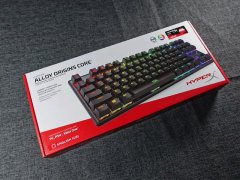 自主轴体打造电竞游戏新宠：HyperX起源竞技版RGB游戏机械键盘